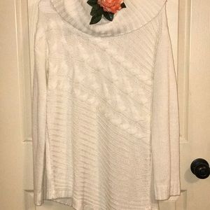 NEW DIRECTIONS Stunning Cream Sweater SIZE L LN